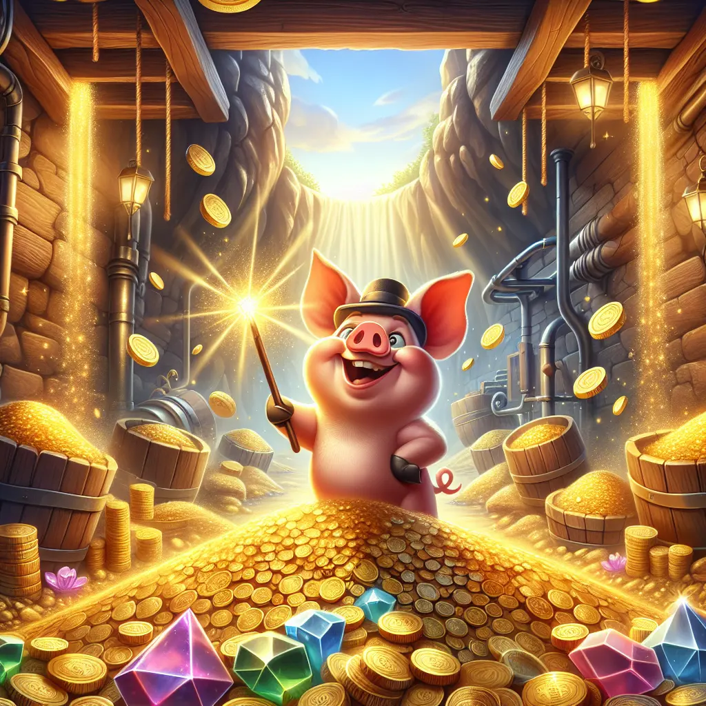 Piggy Prizes Wand of Riches slot game